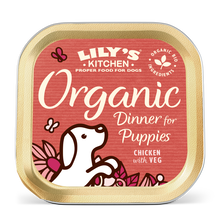 Organic Dinner for Puppies: Chicken and Veg