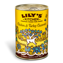 Chicken and Turkey Casserole, Carrots Squash & Pearl Barley