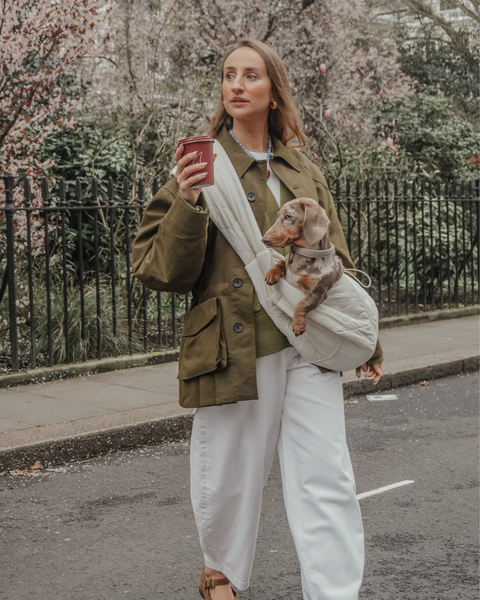 Marshmallow | The Quilted Sling