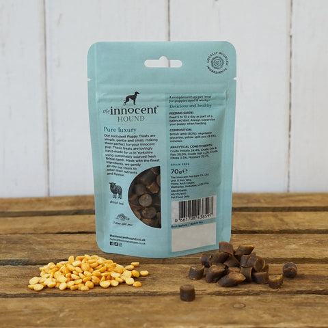 Puppy Training Treats - Lamb with Yellow Split Pea