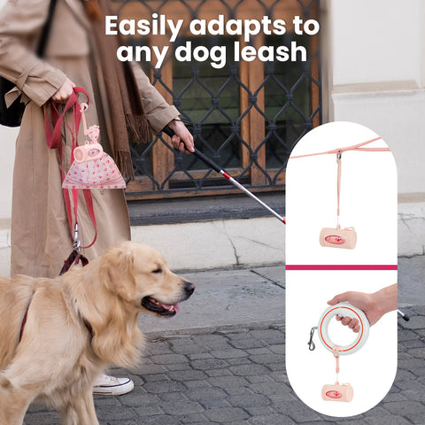 PawView Smart Poop Bag Dispenser with 15 Bags