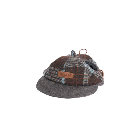 Sherlock Plaid Newsboy Cap
