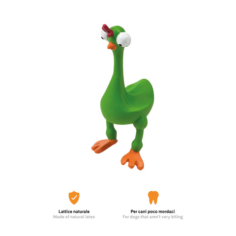 Chick'n fun latex toy for dogs and cats