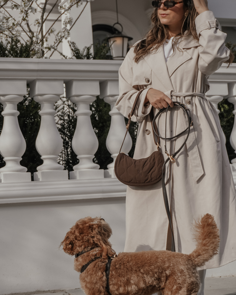 Chocolate | The Quilted Walking Bag