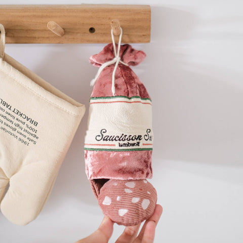 SAUCISSON SEC//ENRICHMENT DOG TOY