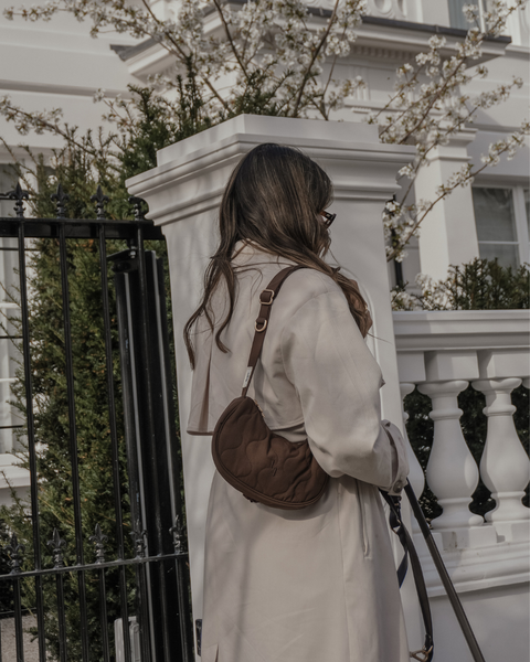 Chocolate | The Quilted Walking Bag