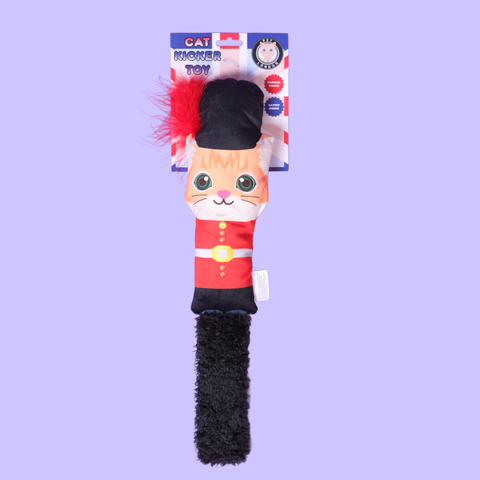 British Cat Guard Kicker Toy