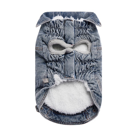 Denim Winter Jacket - Light Wash