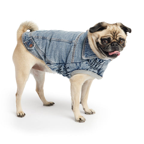 Denim Winter Jacket - Light Wash