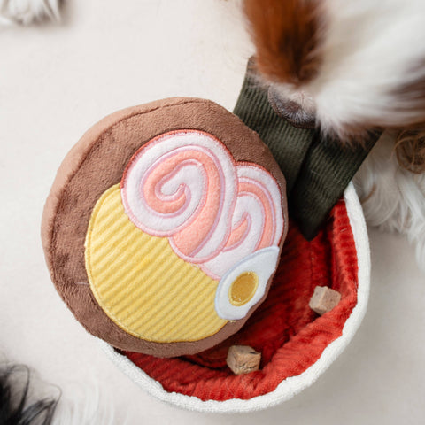 RAMEN Snuffle & Squeaky Dog Toy
