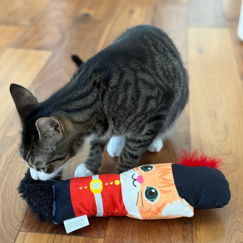 British Cat Guard Kicker Toy