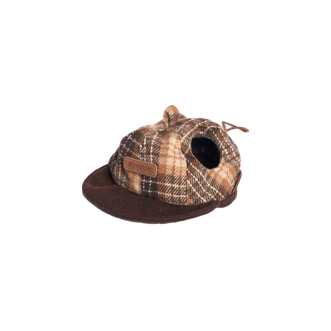 Sherlock Plaid Newsboy Cap
