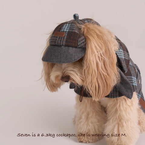 Sherlock Plaid Newsboy Cap