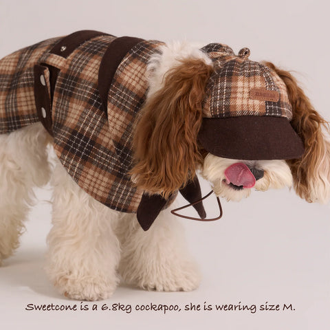 Sherlock Plaid Newsboy Cap