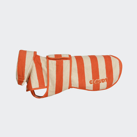Wannsee Stripes Dog Bathrobe