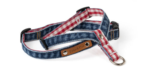 Denim Neck Harness