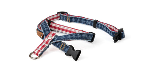 Denim Neck Harness