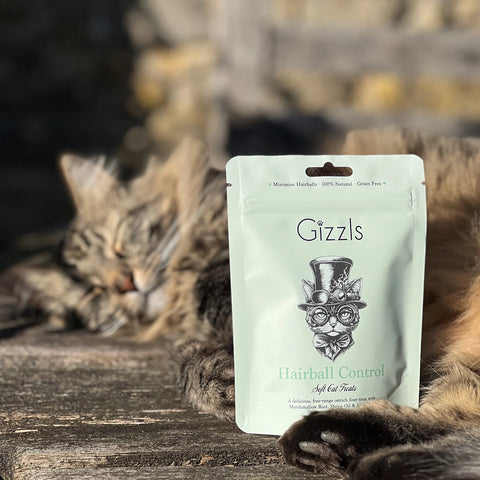 Hairball Control – Free-range Ostrich Soft Cat Treats