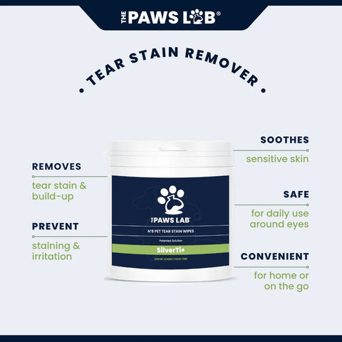 N'8 Pet Tear Stain Wipes