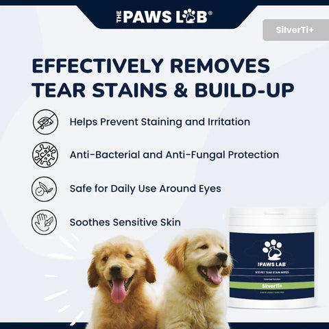 N'8 Pet Tear Stain Wipes