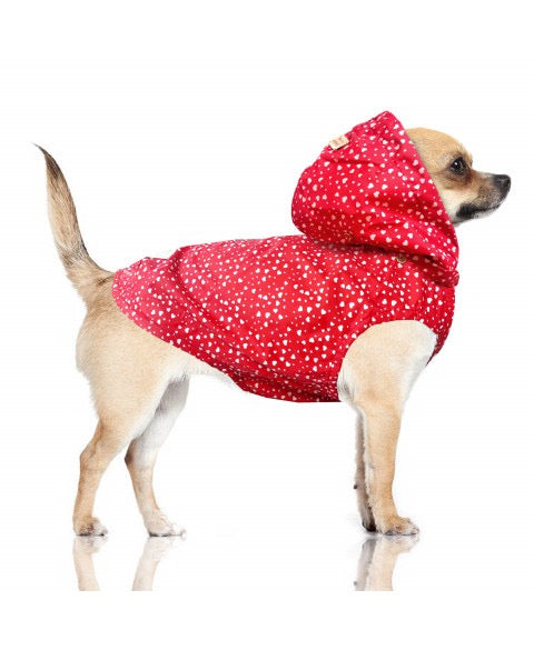 Red Bisou Raincoat
