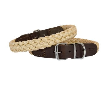 Braided Nylon Leather Collar