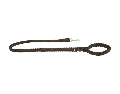 Braided Nylon Leather Lead