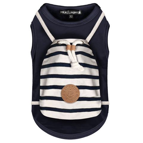 YOAN T-Shirt with Striped Pouch