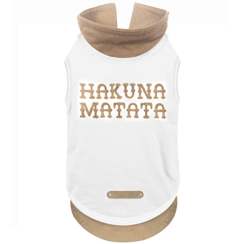 BAKARI HAKUNA MATATA Embroidered T-Shirt