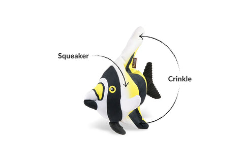 Moorish Idol - Ocean Buddies Dog Toy