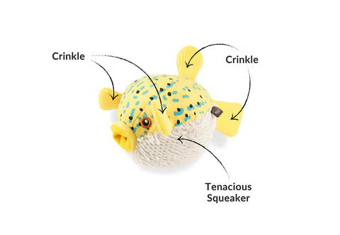 Puffer Fish - Ocean Buddies Dog Toy