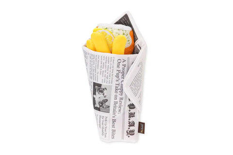 Fish n Chips - Chippy Chews Plush Dog Toy
