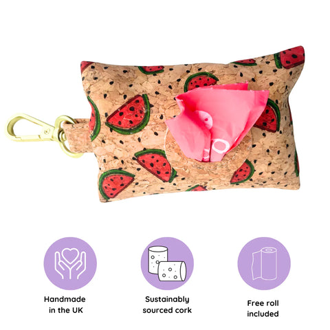 Handmade Cork Poo Bag Dispenser