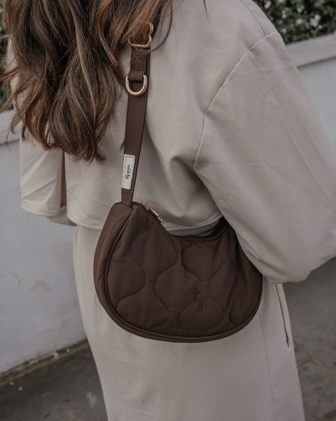 Chocolate | The Quilted Walking Bag