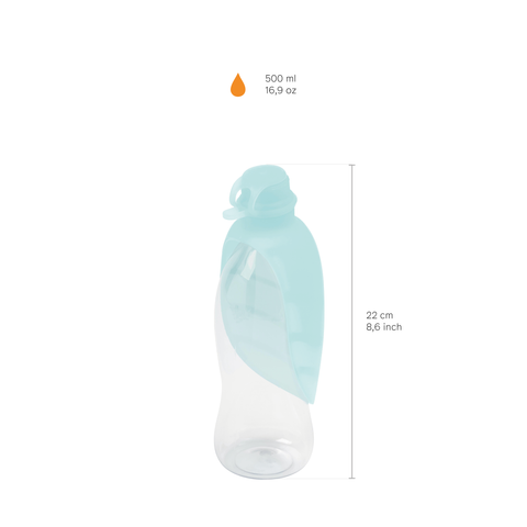 Leaf Blue water dispenser with anti-drip valve