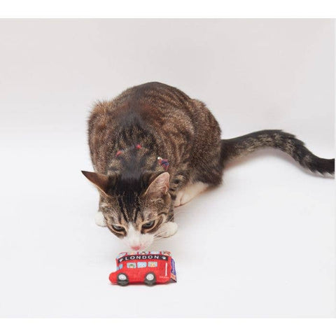 Cat London Bus Catnip Toy