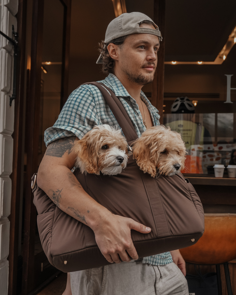 Puffer Dog Carrier Bag