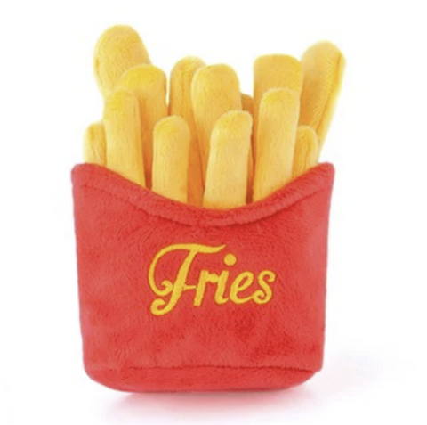 French Fries Plush Dog Toy