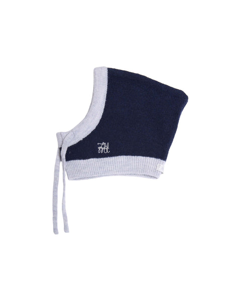 Pet Balaclava - Navy/Grey