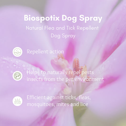 Biospotix Natural Flea & Tick Repellent Dog Spray